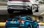 Mercedes-Benz Concept Coupe SUV kontra BMW X6