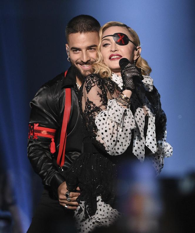 Maluma z Madonną na gali Billboard Music Awards 2019