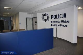 Tragedia w komendzie w Płocku. Policjant postrzelił się z broni służbowej