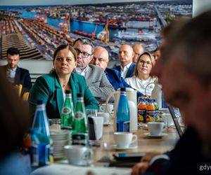 Posiedzenie sejmowej Komisji Infrastruktury w Porcie Gdynia