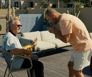 Barwy szczęścia, odcinek 3145. Grajek (Roberto Catalano Favacchio), Franek (Mateusz Banasiuk)