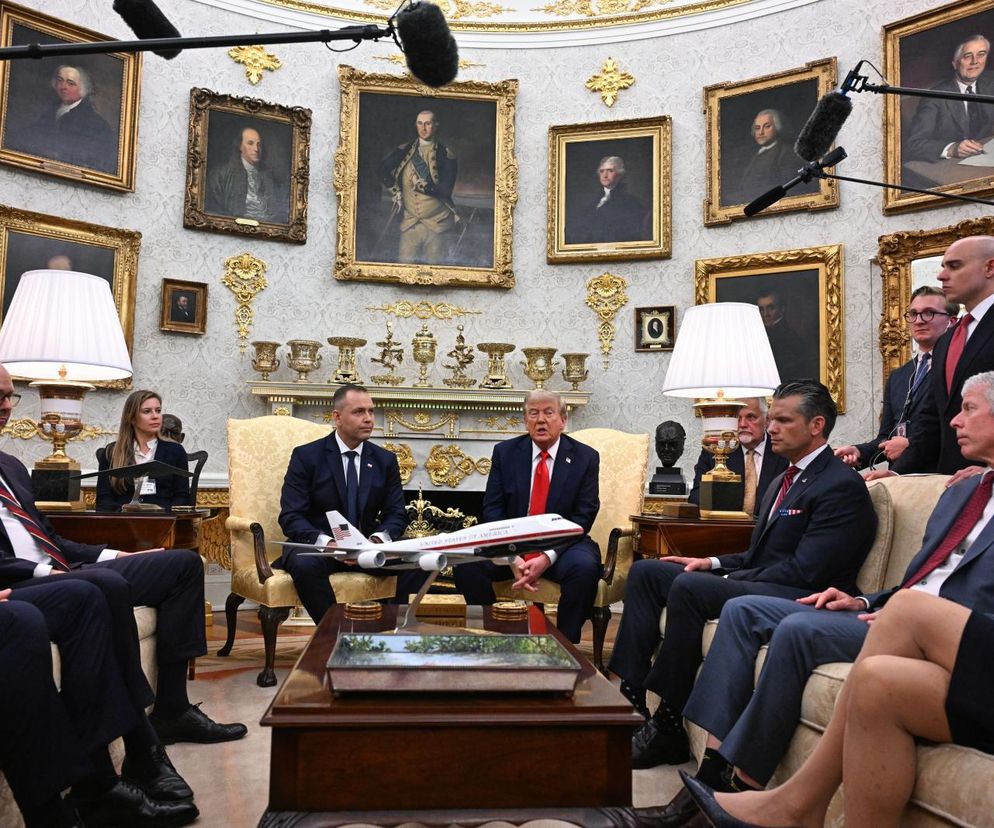 Spotkanie Donalda Trumpa z Karolem Nawrockim w Waszyngtonie