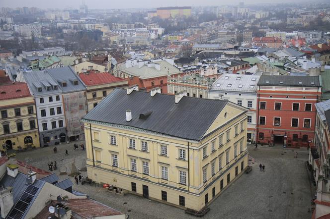 Panorama Lublina widziana z Wieży Trynitarskiej