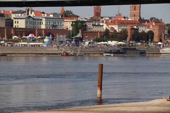 Na lewobrzeżu pojawiło się miejsce do plażowania