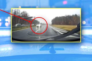 Jechał ekspresówką pod prąd. Policjanci szybko namierzyli pirata w BMW