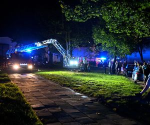 Potężny pożar w Koszalinie