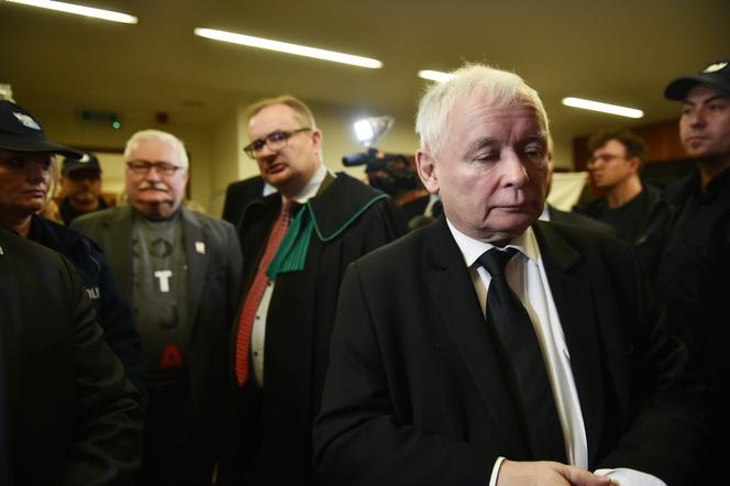 Kaczyński i Wałęsa w sądzie