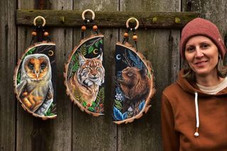 Twórczość na drewnie - Aleksandra Liberadzka