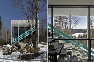 Nietypowy dom w górach