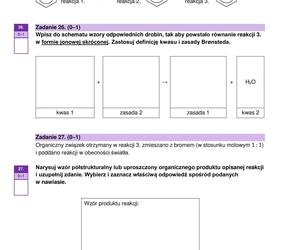 Matura chemia 2024 - poziom rozszerzony