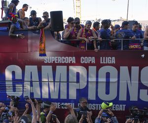 Barcelona - Villarreal: Wyjątkowe sceny po meczu, wielka fet, Barca już z mistrzostwem Hiszpanii