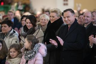 Prezydent Andrzej Duda z żoną