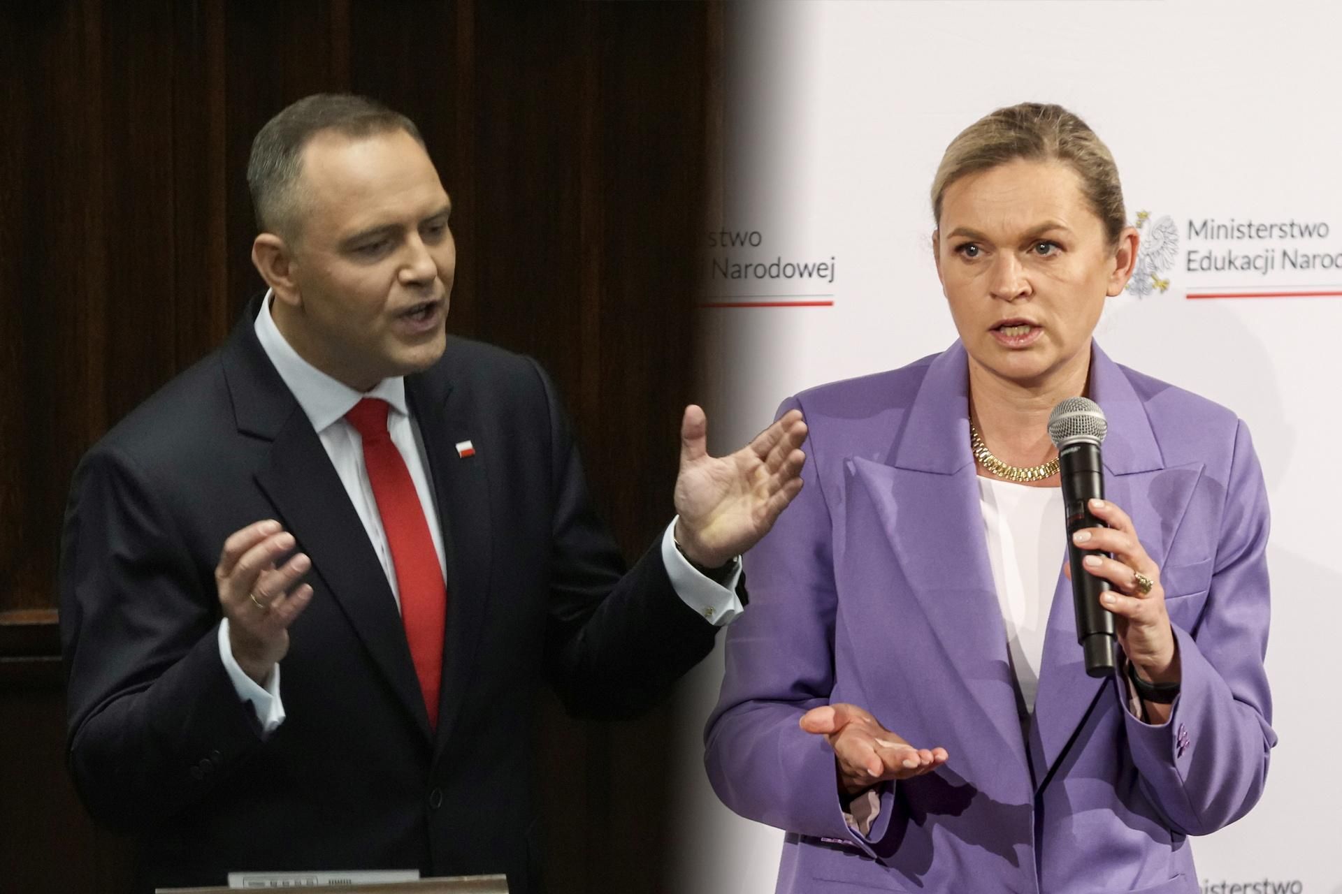 Nawrocki odpowiada na słowa Nowackiej