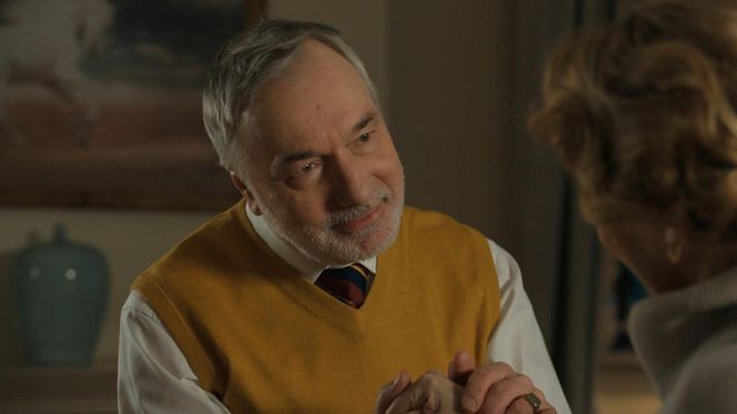 Barwy szczęścia odc. 3199. Andrzej Zastoja-Modelski (Leon Charewicz), Józefina Rawicz (Elżbieta Jarosik)