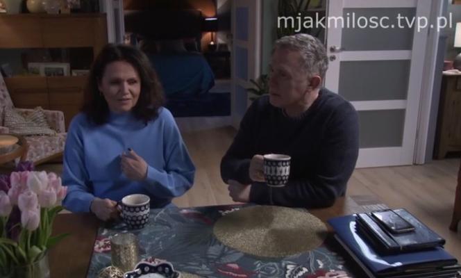 M jak miłość. Artur Rogowski (Robert Moskwa), Marysia (Małgorzata Pieńkowska)
