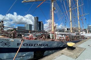 Pływa na Morzu Śródziemnym. Teraz możesz zobaczyć go w Gdyni.  Pogoria robi ogromne wrażenie