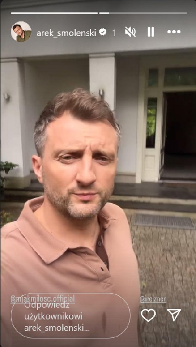 M jak miłość na planie. Bartek (Arkadiusz Smoleński)