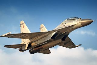 Rosyjski samolot Su-35 