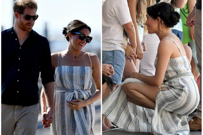 Meghan Markle pokazuje ciało w Australii