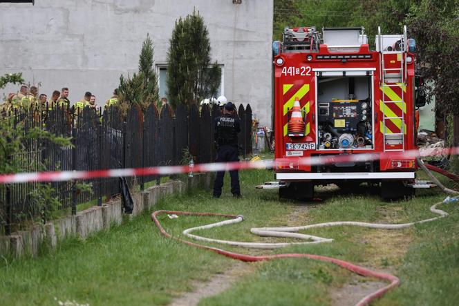 Po wybuchu zawalił się strop! Jedna osoba nie żyje. Tragedia w Dąbrowie Górniczej