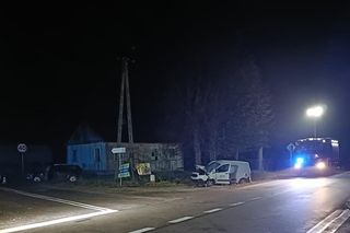 Pijany kierowca bez uprawnień doprowadził do czołowego zderzenia