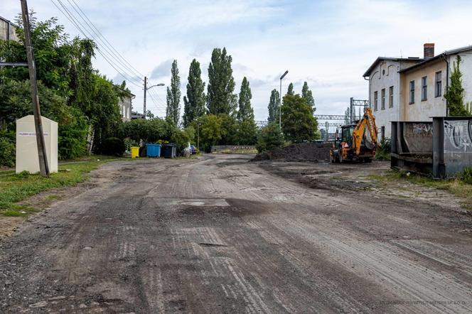 Budowa miejskiej części przystanku Szczecińskiej Kolei Metropolitalnej Stołczyn (Glinki)