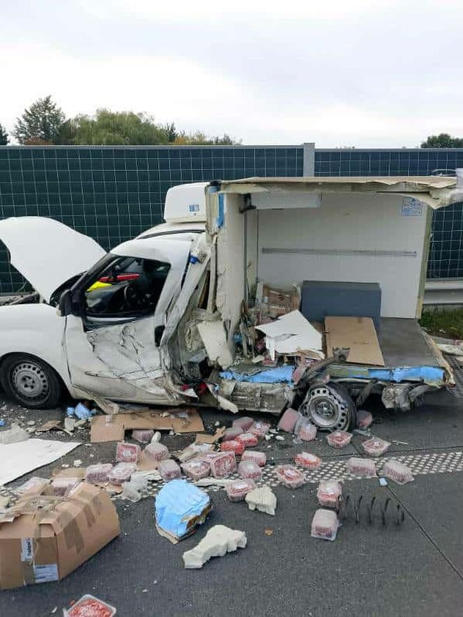 Tragiczny wypadek na S5 pod Bydgoszczą. Auto stanęło w płomieniach