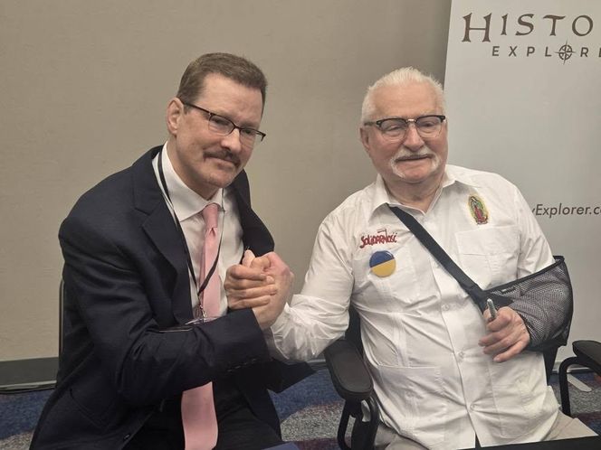 Lech Wałęsa w USA