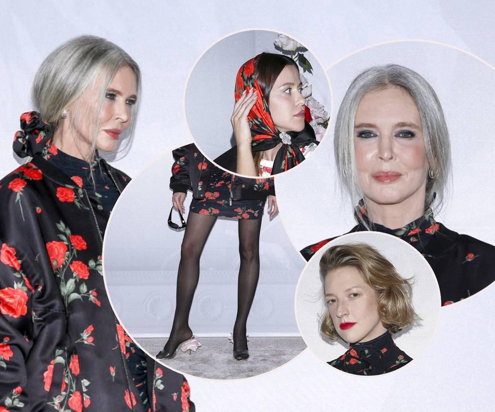 Bogna Sworowska skradła show na pokazie