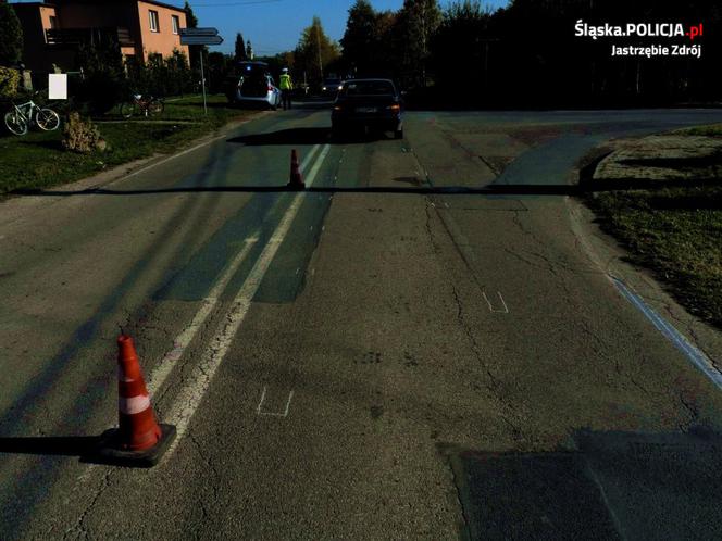 Wypadek z udziałem 10-letniej rowerzystki