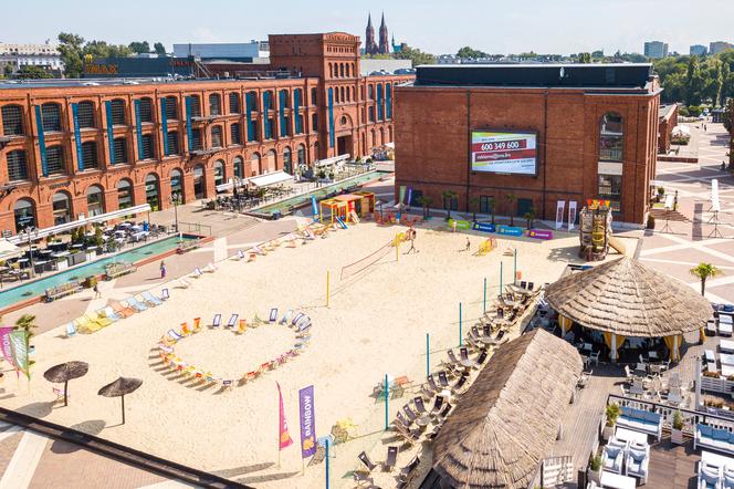 Plaża w Manufakturze