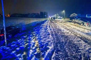 Wypadek  w Dębowicy. Audi zderzyło się z mercedesem