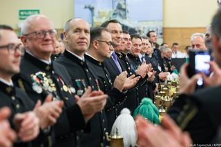 Bełchatów: Prezydent Andrzej Duda z wizytą u górników