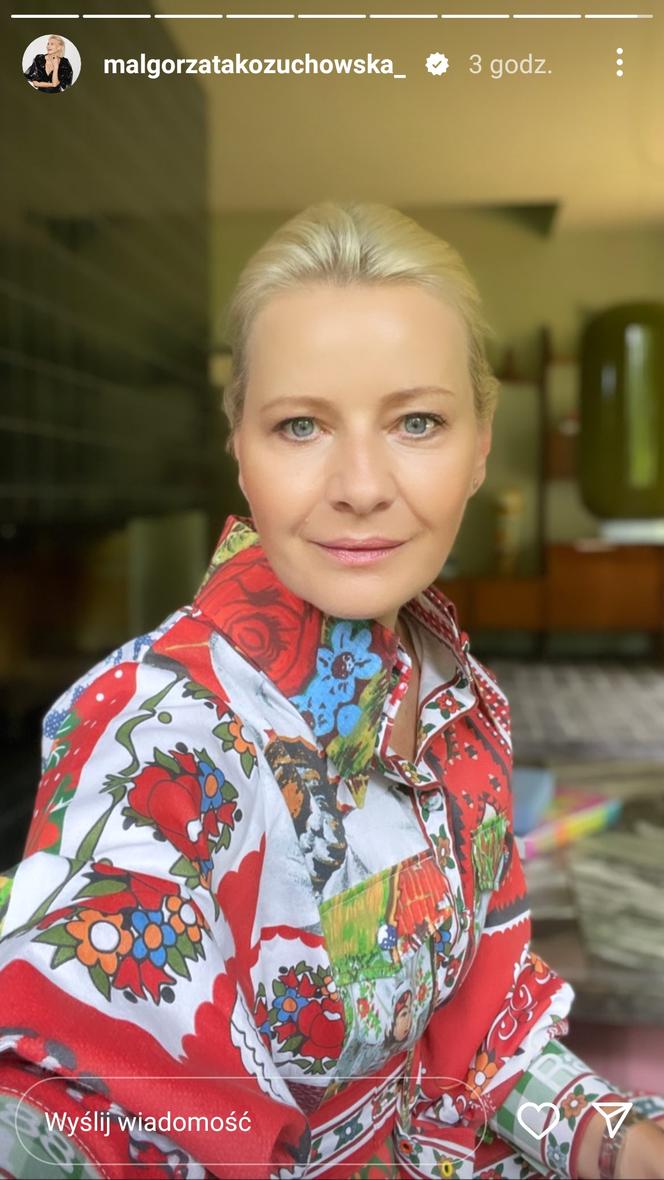 Małgorzata Kożuchowska. Piękna bez makijażu 