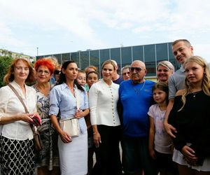 Marta Nawrocka śpiewała i gotowała z seniorami w Stalowej Woli