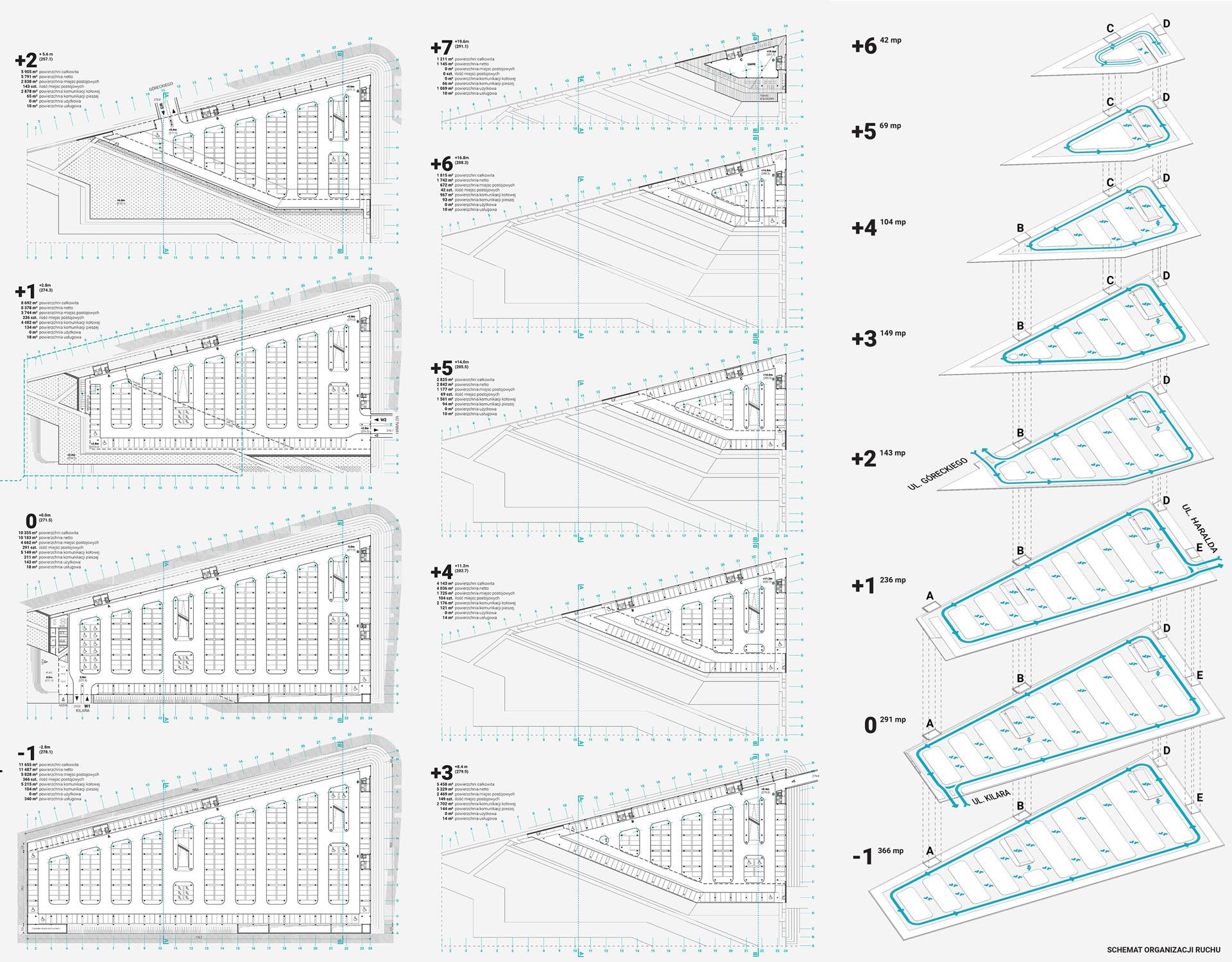 Parking w Strefie Kultury: Katowice rozstrzygnęły konkurs na wielopoziomowy parking w Strefie Kultury