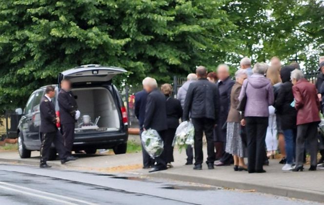 Pogrzeb Grzegorza G., który zginął w Nowem