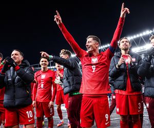 Polska - Litwa: Świętowanie wygranej