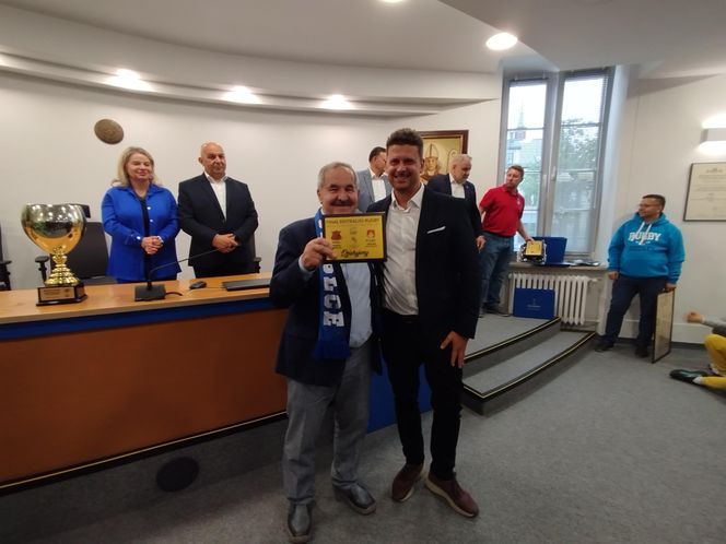 Społeczność sportowców i kibiców rugby z Siedlec uczciła największy z dotychczasowych sukcesów w historii klubu