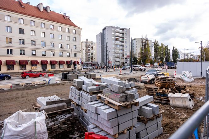 Budowa tramwaju do Wilanowa na kilka tygodni przed otwarciem