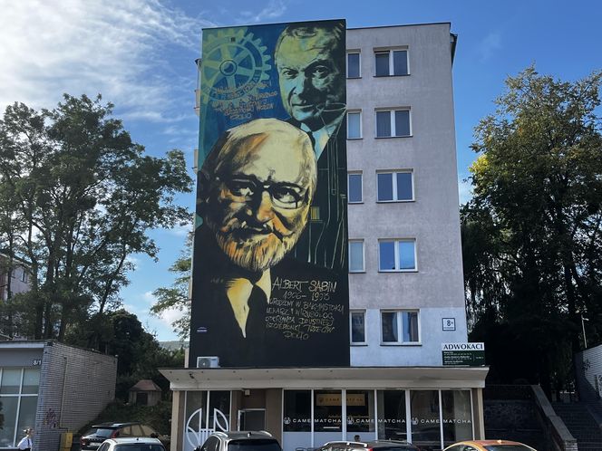Nowy mural przy Marii Skłodowskiej-Curie 8 w Białymstoku