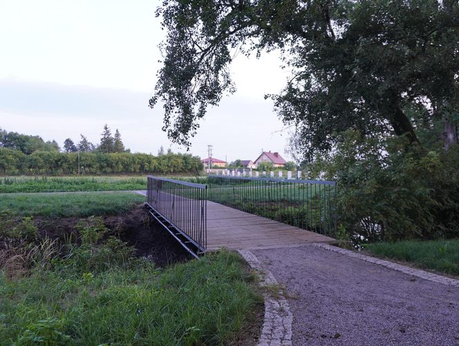 Park w gminie Mełgiew