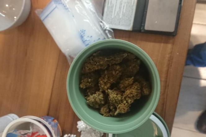 Nalot kryminalnych na mieszkanie w Toruniu. 26-latek i jego partnerka zatrzymani. Oto, co znaleźli policjanci