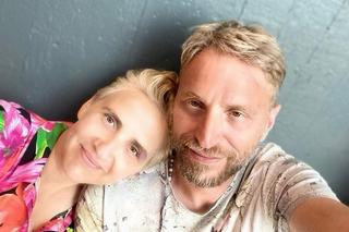 Joanna Scheuring-Wielgus z mężem