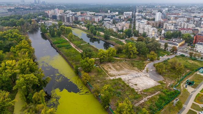 Port Praski - widok z drona, wrzesień 2024