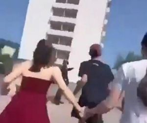 Strzelanina w szkole w Austrii. Przerażające nagrania