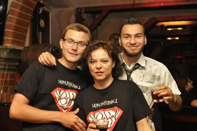 Ostatnia impreza w Bece, 2014. Katarzyna Guzowska-Lelental i bekowicze