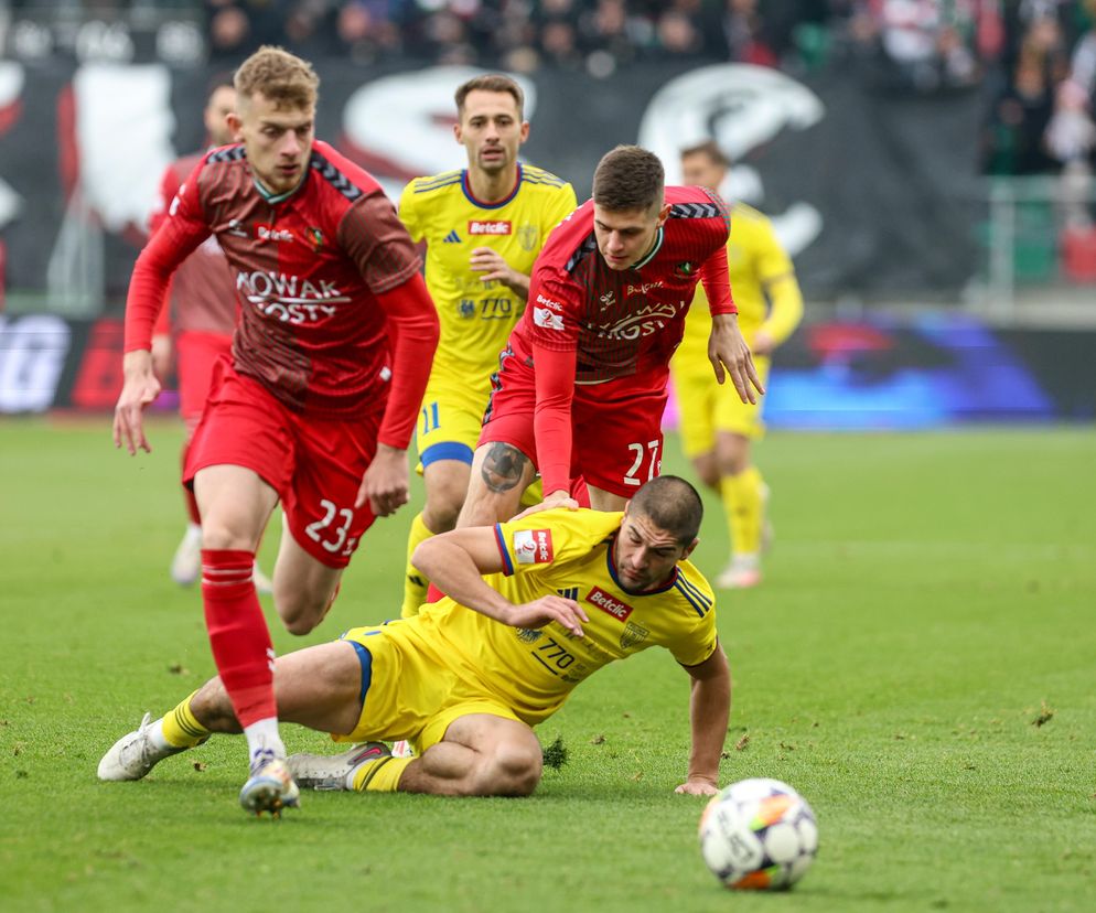 Zagłębie Sosnowiec - Polonia Bytom. Zdjęcia z murawy