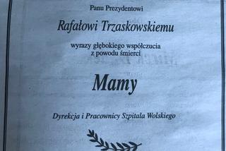 Trzaskowski nekrologi