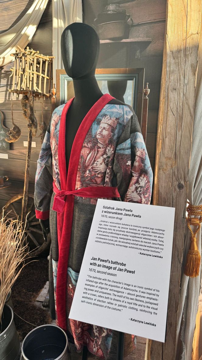Na miejscu powitali nas sami Adamczewscy z rodziną, chłopami i Andrzejem oraz twórcy "1670"